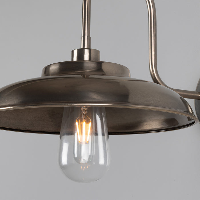 Mullan Lighting - MLBWL055ANTSLVCL - One Light Wall Sconce - Darya - Antique Silver