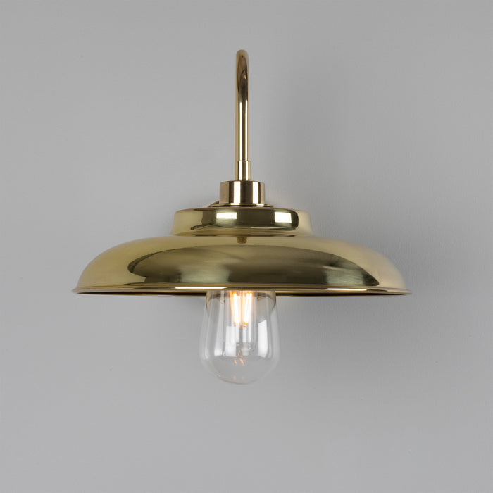 Mullan Lighting - MLBWL055POLBRSCL - One Light Wall Sconce - Darya - Polished Brass