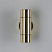 Mullan Lighting - MLBWL108NATBRSIP65 - Two Light Wall Sconce - Lana - Natural Brass