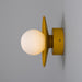 Mullan Lighting - MLBWL159PCMHYOP - One Light Wall Sconce - Aosta - Honey Yellow