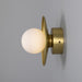Mullan Lighting - MLBWL159SATBRSOP - One Light Wall Sconce - Aosta - Satin Brass