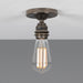 Mullan Lighting - MLCF109ANTSLV - One Light Flush Mount - Bexter - Antique Silver