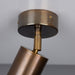 Mullan Lighting - MLCF121ANTBRS - One Light Flush Mount - Evanston - Antique Brass