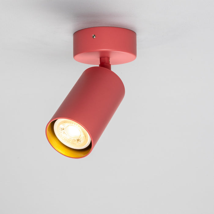Mullan Lighting - MLCF121PCMAP - One Light Flush Mount - Evanston - Pc Antique Pink