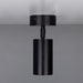 Mullan Lighting - MLCF121PCMBK - One Light Flush Mount - Evanston - Matte Black