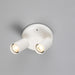 Mullan Lighting - MLCF132PCWTE - Two Light Flush Mount - Evanston - Powder-Coated White