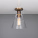 Mullan Lighting - MLCF15ANTBRS - One Light Flush Mount - Rigale - Antique Brass
