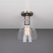Mullan Lighting - MLCF15ANTSLV - One Light Flush Mount - Rigale - Antique Silver