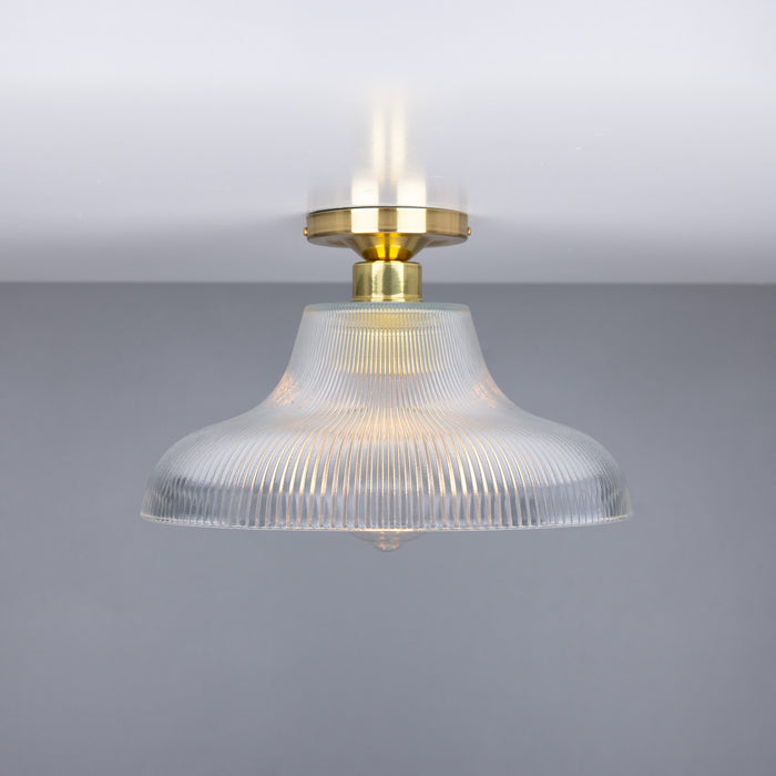 Mullan Lighting - MLCF18POLBRS - One Light Flush Mount - Mono - Polished Brass