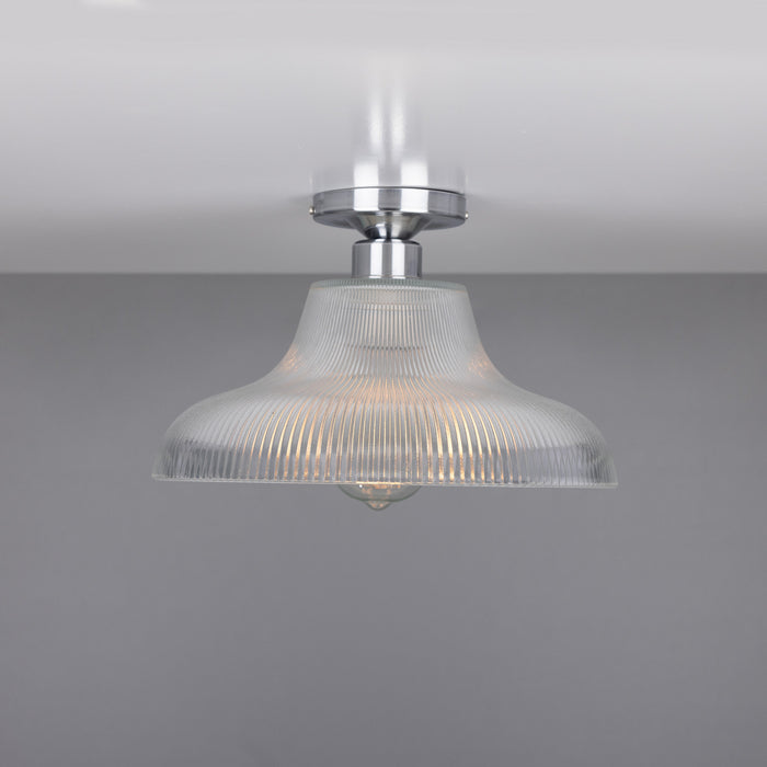 Mullan Lighting - MLCF18POLCHR - One Light Flush Mount - Mono - Polished Chrome