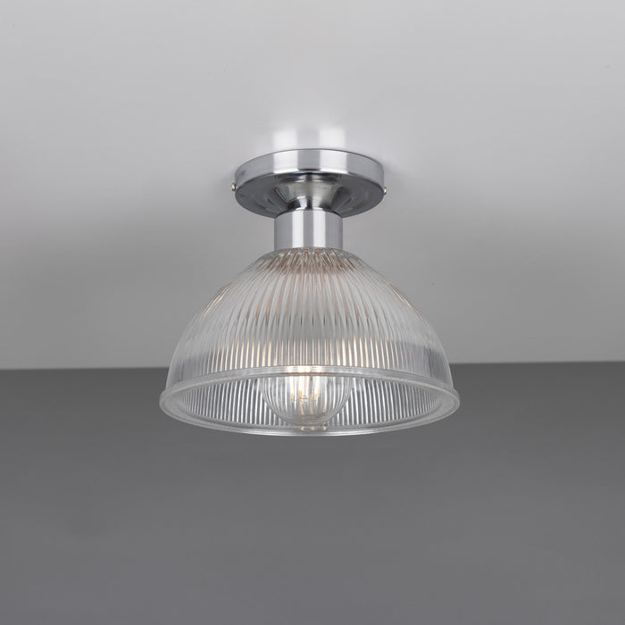 Mullan Lighting - MLCF19POLCHR - One Light Flush Mount - Erbil - Polished Chrome