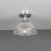 Mullan Lighting - MLCF19POLCHR - One Light Flush Mount - Erbil - Polished Chrome