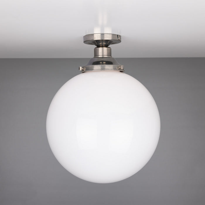 Mullan Lighting - MLCF30ANTSLV - One Light Flush Mount - Yerevan - Antique Silver