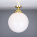 Mullan Lighting - MLCF30POLBRS - One Light Flush Mount - Yerevan - Polished Brass