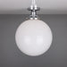 Mullan Lighting - MLCF30POLCHR - One Light Flush Mount - Yerevan - Polished Chrome