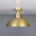 Mullan Lighting - MLCF32SATBRS - One Light Flush Mount - Paris - Satin Brass