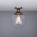 Mullan Lighting - MLCF33ANTBRS - One Light Flush Mount - Riad - Antique Brass