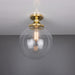 Mullan Lighting - MLCF34POLBRS - One Light Flush Mount - Riad - Polished Brass