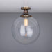 Mullan Lighting - MLCF35ANTBRS - One Light Flush Mount - Riad - Antique Brass