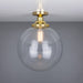Mullan Lighting - MLCF35POLBRS - One Light Flush Mount - Riad - Polished Brass