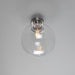 Mullan Lighting - MLCF35SATCHR - One Light Flush Mount - Riad - Satin Chrome