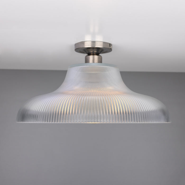 Mullan Lighting - MLCF39ANTSLV - One Light Flush Mount - Mono - Antique Silver