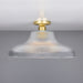 Mullan Lighting - MLCF39SATBRS - One Light Flush Mount - Mono - Satin Brass