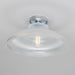Mullan Lighting - MLCF39SATCHR - One Light Flush Mount - Mono - Satin Chrome