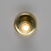 Mullan Lighting - MLCF50POLBRSUL - One Light Flush Mount - Quin - Polished Brass