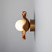 Mullan Lighting - MLCMBWL003ANTBRSOP - One Light Wall Sconce - Rivale - Antique Brass
