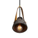 Mullan Lighting - MLCMP024SATBRSYLW - One Light Pendant - Pera - Satin Brass