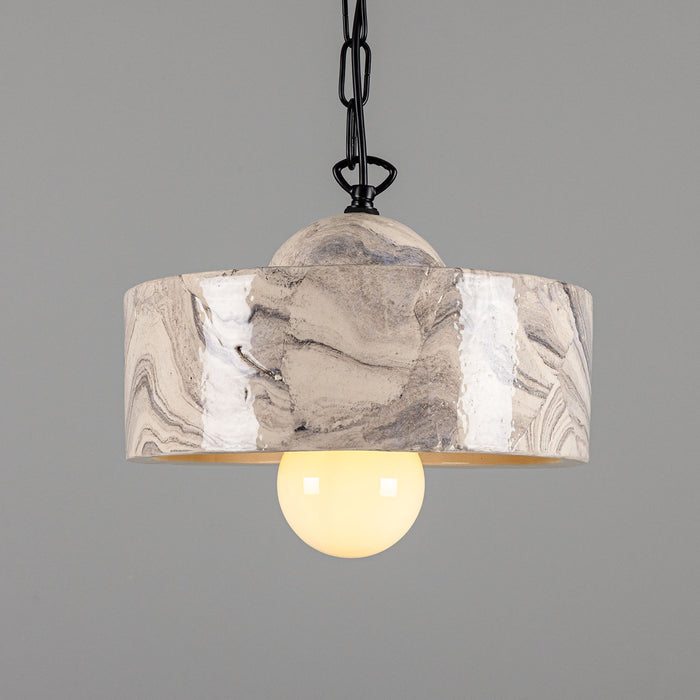 Mullan Lighting - MLCMP079PCMBK - One Light Pendant - Seville - Matte Black
