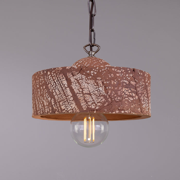 Mullan Lighting - MLCMP080ANTBRS - One Light Pendant - Seville - Antique Brass