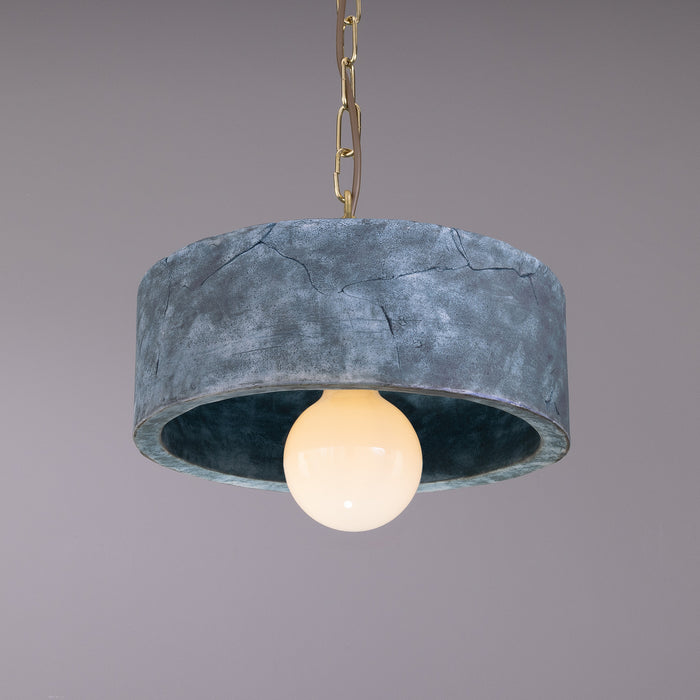 Mullan Lighting - MLCMP082SATBRS - One Light Pendant - Seville - Satin Brass