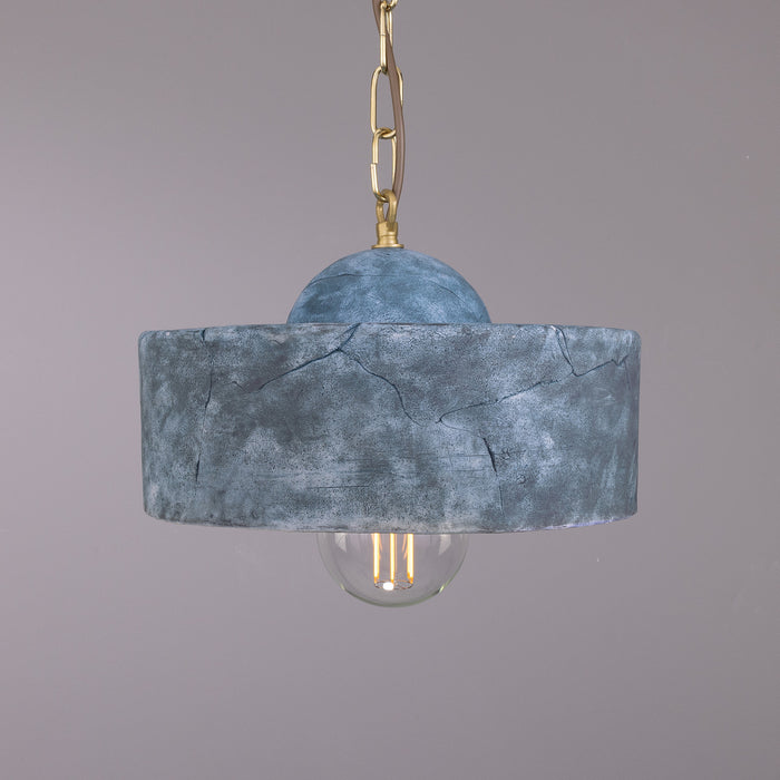 Mullan Lighting - MLCMP082SATBRS - One Light Pendant - Seville - Satin Brass