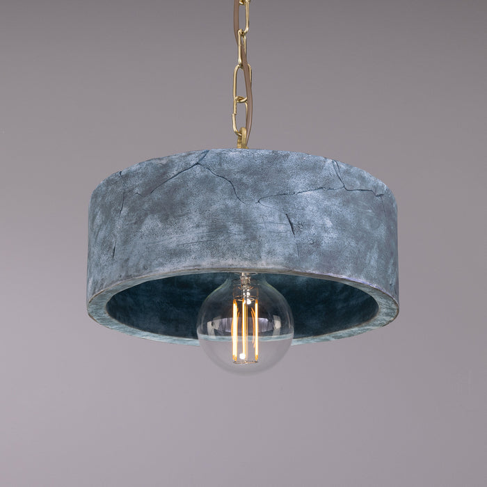 Mullan Lighting - MLCMP082SATBRS - One Light Pendant - Seville - Satin Brass