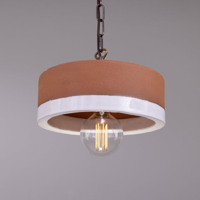 Mullan Lighting - MLCMP084ANTBRS - One Light Pendant - Seville - Antique Brass