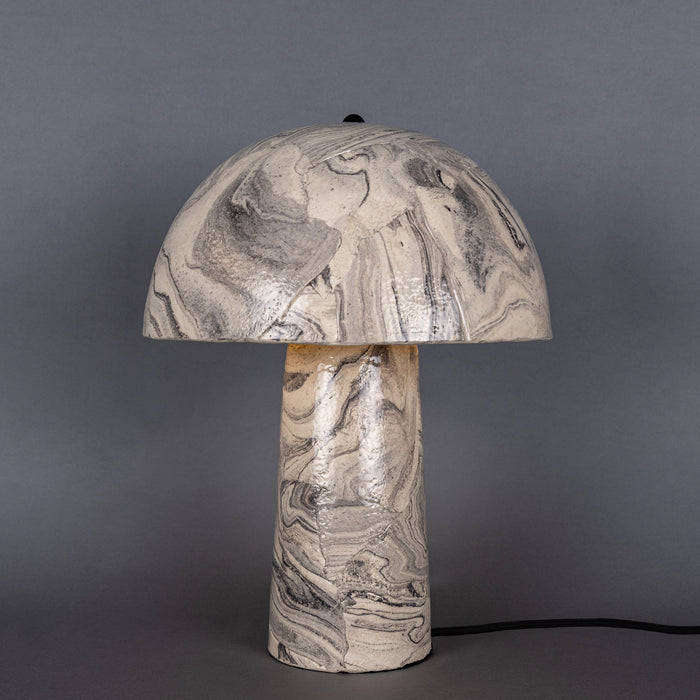 Mullan Lighting - MLCMTL028PCMBK - Two Light Table Lamp - Amanita - Matte Black