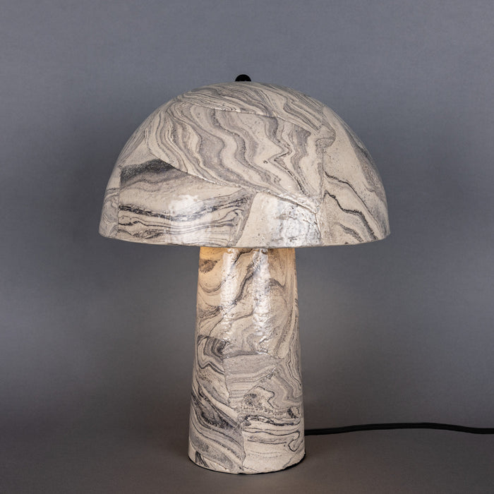 Mullan Lighting - MLCMTL028PCMBK - Two Light Table Lamp - Amanita - Matte Black