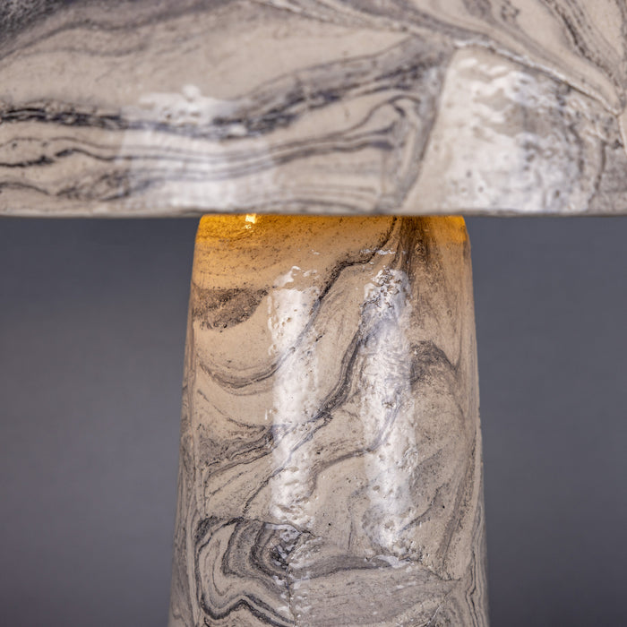 Mullan Lighting - MLCMTL028PCMBK - Two Light Table Lamp - Amanita - Matte Black