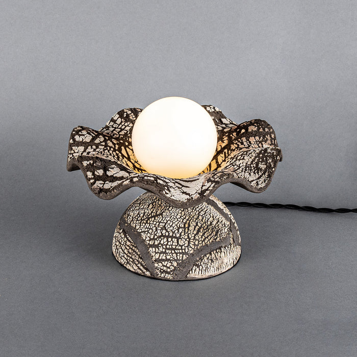 Mullan Lighting - MLCMTL033ANTSLVOP - One Light Table Lamp - Rivale - Antique Silver