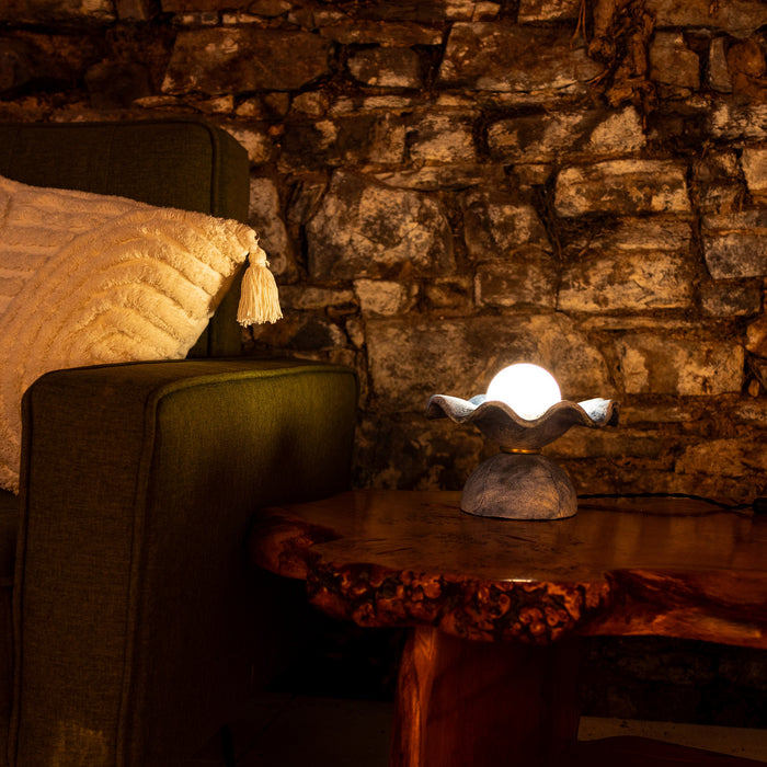 Mullan Lighting - MLCMTL035SATBRSOP - One Light Table Lamp - Rivale - Satin Brass