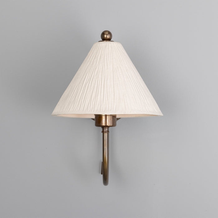 Mullan Lighting - MLCMWL029ANTBRSPLA - One Light Wall Sconce - Tilia - Antique Brass