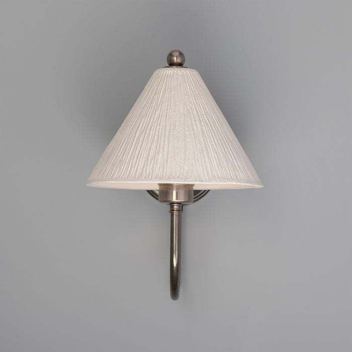 Mullan Lighting - MLCMWL029ANTSLVPLA - One Light Wall Sconce - Tilia - Antique Silver