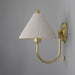Mullan Lighting - MLCMWL029POLBRSKNU - One Light Wall Sconce - Tilia - Polished Brass
