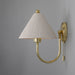 Mullan Lighting - MLCMWL029POLBRSPLA - One Light Wall Sconce - Tilia - Polished Brass