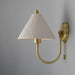 Mullan Lighting - MLCMWL029SATBRSKNU - One Light Wall Sconce - Tilia - Satin Brass