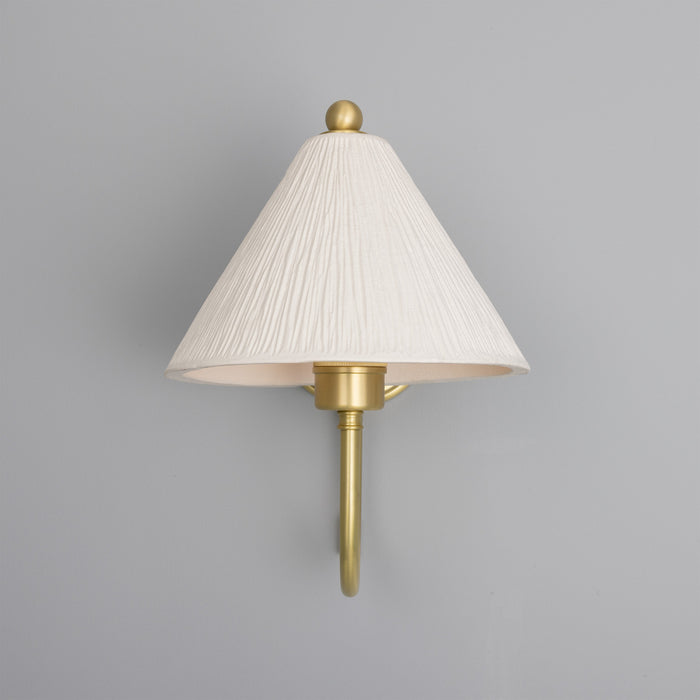 Mullan Lighting - MLCMWL029SATBRSPLA - One Light Wall Sconce - Tilia - Satin Brass