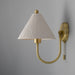 Mullan Lighting - MLCMWL029SATBRSPLA - One Light Wall Sconce - Tilia - Satin Brass