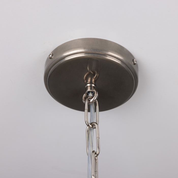 Mullan Lighting - MLF203ANTSLV - Five Light Chandelier - Yaounde - Antique Silver